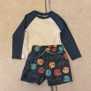 🏖️ Rash-guard swim top & trunks for toddler size 2T